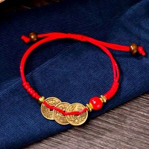 Feng Shui 3 Coin Bracelet